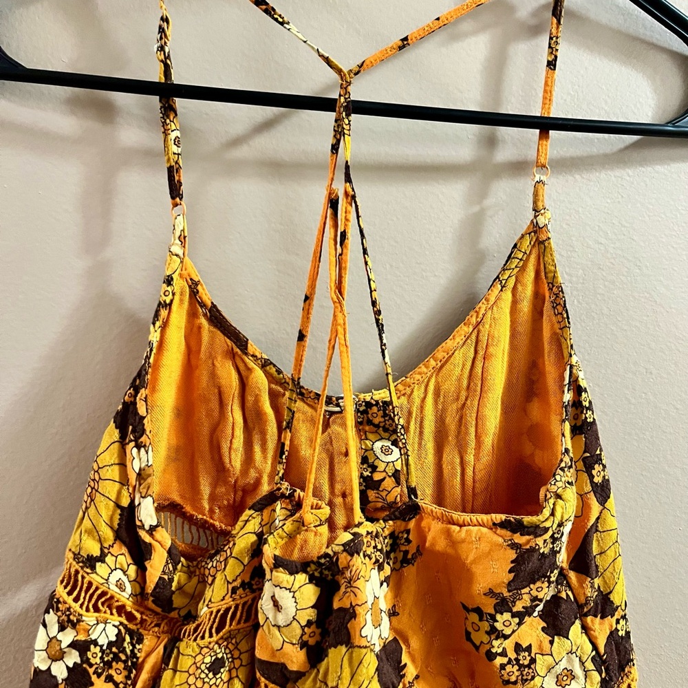 Urban Outfitters Boho Floral Dress Size XS - Picture 6 of 9